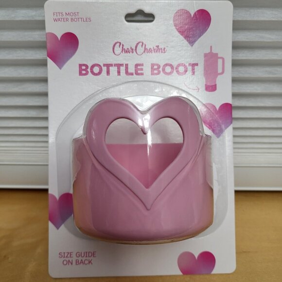 Stanley Target Valentine Tumbler Bundle, 40 Oz Pink Hearts & Bottle Boot - Picture 6 of 7